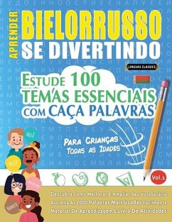 Cover APRENDER BIELORRUSSO SE DIVERTINDO! - PARA CRIANÇAS