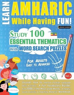 Learn Amharic While Having Fun! - For Adults - Linguas Classics