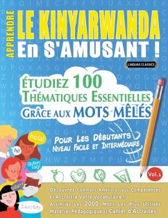 Cover APPRENDRE LE KINYARWANDA EN S'AMUSANT - POUR LES DÉBUTANTS