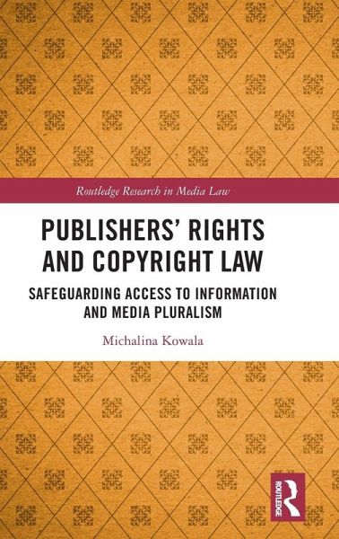Publishers' Rights and Copyright Law
