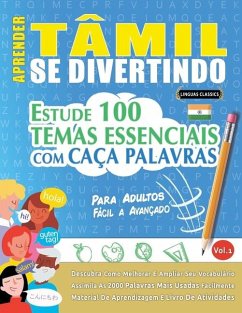 Aprender Tâmil Se Divertindo! - Para Adultos - Linguas Classics