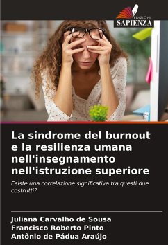 Cover La sindrome del burnout e la resilienza umana nell'insegnamento nell'istruzione superiore