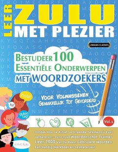 Cover LEER ZULU MET PLEZIER - VOOR VOLWASSENEN