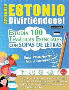 Cover APRENDER ESTONIO DIVIRTIÉNDOSE! - PARA PRINCIPIANTES