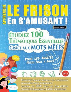 Cover APPRENDRE LE FRISON EN S'AMUSANT - POUR LES ADULTES