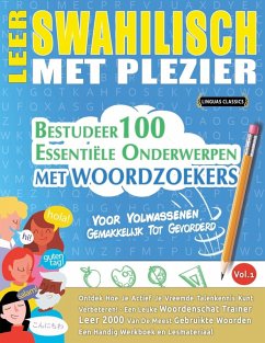 Cover LEER SWAHILISCH MET PLEZIER - VOOR VOLWASSENEN