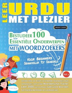 Cover LEER URDU MET PLEZIER - VOOR BEGINNERS