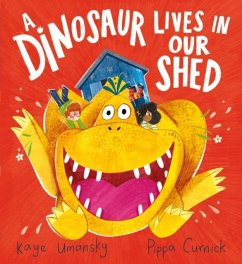 Cover A Dinosaur Lives in Our Shed (HB)