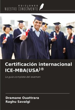 Certificación internacional ICE-MBA(USA)® - Ouattrara, Dramane; Savalgi, Raghu