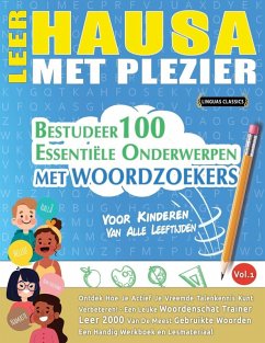Cover LEER HAUSA MET PLEZIER - VOOR KINDEREN