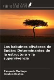 Los babuinos oliváceos de Sudán: Determinantes de la estructura y la supervivencia Los babuinos oliváceos de Sudán: Determinantes de la estructura y la supervivencia