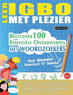 Cover LEER IGBO MET PLEZIER - VOOR BEGINNERS