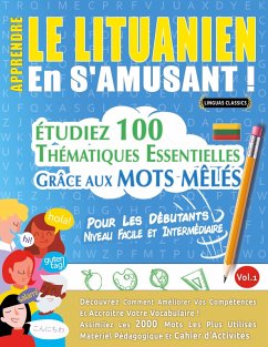Cover APPRENDRE LE LITUANIEN EN S'AMUSANT - POUR LES DÉBUTANTS