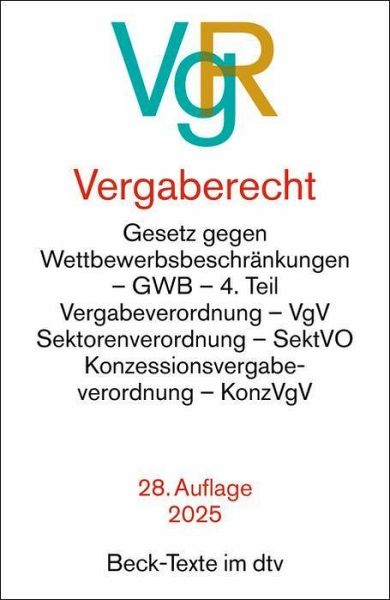 Vergaberecht. VgR