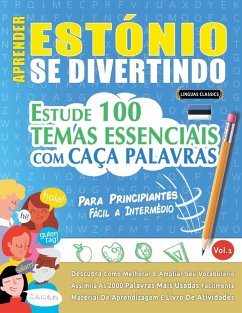 Cover APRENDER ESTÓNIO SE DIVERTINDO! - PARA PRINCIPIANTES