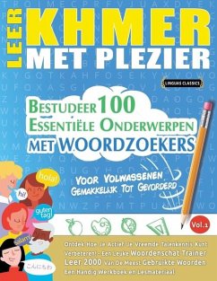 Leer Khmer Met Plezier - Voor Volwassenen - Linguas Classics