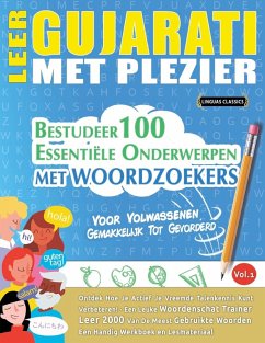 Cover LEER GUJARATI MET PLEZIER - VOOR VOLWASSENEN
