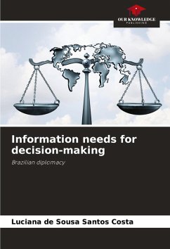 Cover Information needs for decision-making