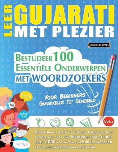Cover LEER GUJARATI MET PLEZIER - VOOR BEGINNERS