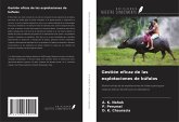 Gestión eficaz de las explotaciones de búfalos Gestión eficaz de las explotaciones de búfalos