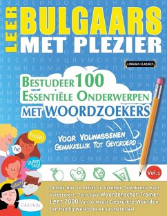 Cover LEER BULGAARS MET PLEZIER - VOOR VOLWASSENEN