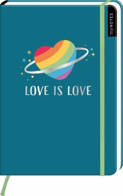 Cover myNOTES Notizbuch A5: Love is Love 