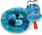 NICI 61711 - Schlange ZsaZsa, 18cm, Plüsch-Kuscheltier, Wild Friends, GREEN