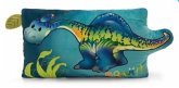 NICI 61575 - Kissen Dino Snackilus, Plüsch, 43x25cm, GREEN NICI 61575 - Kissen Dino Snackilus, Plüsch, 43x25cm, GREEN