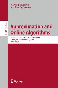 Approximation and Online Algorithms (eBook, PDF)
