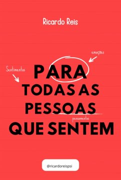Cover Para Todas As Pessoas Que Sentem (eBook, PDF)
