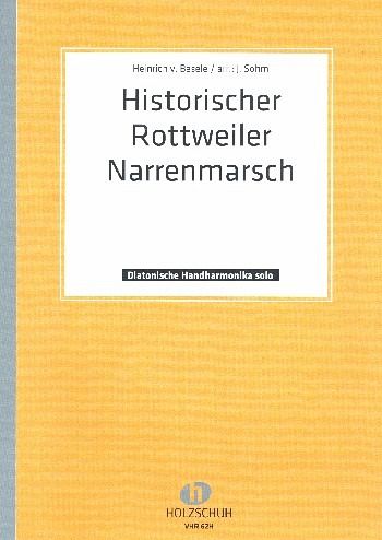 Historischer Rottweiler Narrenmarsch für diatonische Handharmonika