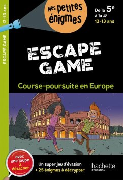 Escape game - Course-poursuite en Europe - Lebrun, Sandra