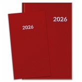 Buchkalender-Set: Buchkalender & Wochenplaner 2026 rot Buchkalender-Set: Buchkalender & Wochenplaner 2026 rot