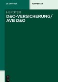 D&O-Versicherung/AVB D&O (eBook, PDF)