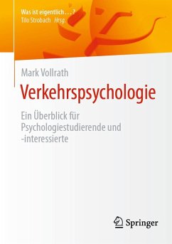 Cover Verkehrspsychologie (eBook, PDF)