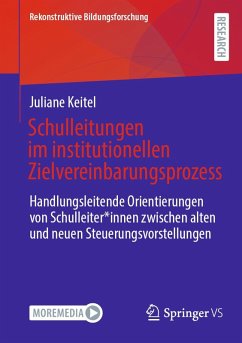 Cover Schulleitungen im institutionellen Zielvereinbarungsprozess (eBook, PDF)