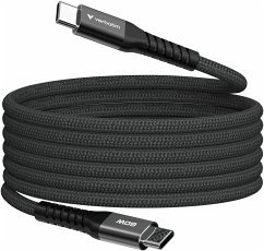 Verbatim Sync&Charge 60W 120cm USB-C/USB-C Magnetic schw. 31859