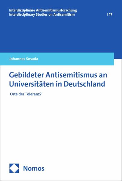Gebildeter Antisemitismus an Universitäten in Deutschland (eBook, PDF)