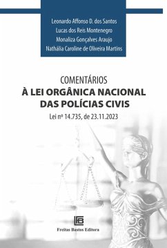 Cover Comentários à Lei Orgânica Nacional das Polícias Civis (eBook, ePUB)