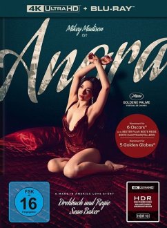 Cover Anora - Limitiertes Mediabook (4k Ultra Hd + Blu-R