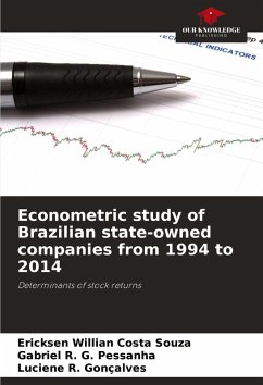 Cover Econometric study of Brazilian state-owned companies from 1994 to 2014