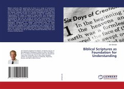 Biblical Scriptures as Foundation for Understanding