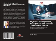 Cover Styles de management , Engagement des salariés ,Gestion des talents