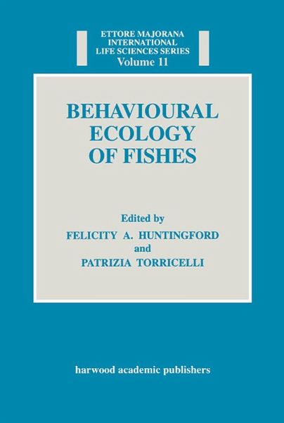Behavioural Ecology of Fishes (eBook, ePUB)