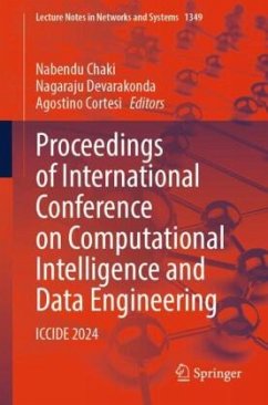 Proceedings of International Conference on Computational Intelligence and Data Engineering