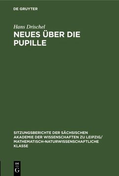Cover Neues über die Pupille (eBook, PDF)
