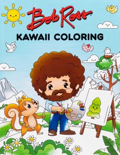 Cover Bob Ross Kawaii Coloring