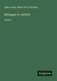 Mélanges et variétés