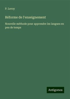 Réforme de l'enseignement - Leroy, P.