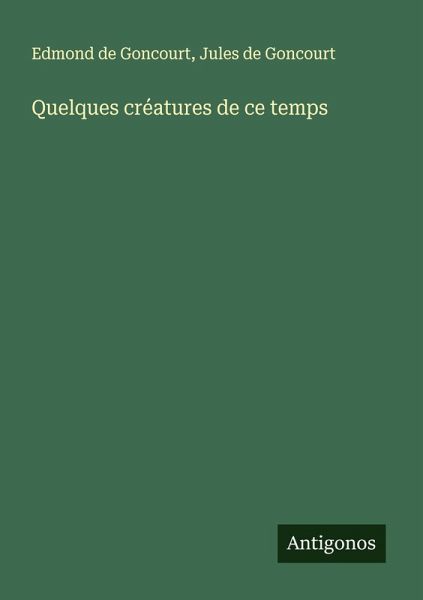 Quelques créatures de ce temps Quelques créatures de ce temps